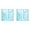 B*2, variant on 10 Pcs Geometric Drawings Templates, Multi-Shaped Drafting Stencils, Plastic Measuring Templates Rulers Clear Drawing Triangle Tool Protractor Set for Studying Designing Office