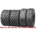 thumbnail interactive-video image 1 of Set Of 4 WANDA Sport ATV Tires – 22x7-10 & 22x11-10, Fit 2004-2009 Kawasaki KVF700 KSV700 1 of 2