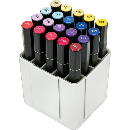 UPC: 0079916019260 | Deflecto Interlocking Marker Organizer-White  4.4 Wx4.3 Hx4 D