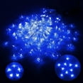 thumbnail image 5 of SHANJIA Christmas Star Curtain Lights, Christmas Window Curtain Lights with 12 Stars 138 LEDs, Star String Lights Battery Operated, Led Window Fairy Lights for Christmas,Wedding,Party, (Blue), 5 of 8