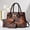 003, variant on 3-in-1 Patchwork Women Handbag Bundle, Vintage Faux Leather Top Handle Satchel, Multi-Piece Shoulder Crossbody Bag Set for Casual & Office Use