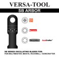 thumbnail image 2 of Versa Tool SB1D-D 65mm HCS Multi-Tool Saw Single Blade Display Pack Fits Fein Multimaster, Dremel, Bosch, Craftsman, Ridgid Oscillating Tools, 2 of 2