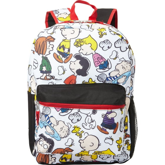 Peanuts Peanuts Gang Charlie Brown Snoopy Backpack 16"
