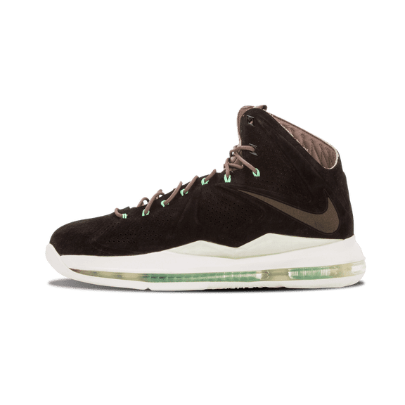 NIKE MENS Lebron 10 EXT QS "Black Suede" 607078 001 from Stadium Goods