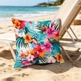 thumbnail image 4 of 17.7 Inch Summer Waterproof Pool Beach Outdoor Pillow Cover, Quick Dry Sand Proof Decorative Throw Cushion Case, Pillowcase for Patio, Balcony, Yard, Swimming Pool & Water Activities Decor, L, 4 of 7