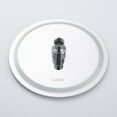 thumbnail image 3 of 8 inch Large Round/Square Shower Head Overhead Rainfall Chrome Stainless Steel, 3 of 6