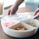 thumbnail image 5 of 4-Compartment Vegetable Tray Snack Storage Box with Lid Fruit Bowl with Lid, 5 of 5