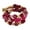Rose Red, variant on Unisex Bracelet Alloy Irregular Shape Stones Multi-layered Stacking Retro Ethnic Bohemian Faux Turquoise Faux Agate Adjustable Elastic Cord Wrist Jewelry