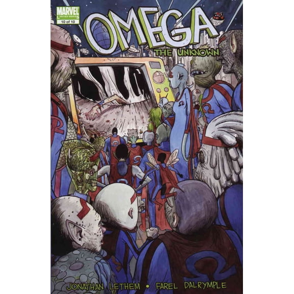 Omega: The Unknown (2nd Series) #10 VF ; Marvel Comic Book