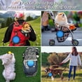 thumbnail image 5 of 2 tazones plegables grandes para perros, tazones de viaje plegables para perros, tazones portátiles de agua y comida para perros con hebillas, tazas y platos para alimentar gatos para viajar, cam, 5 of 5