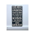 thumbnail image 1 of Kiss Love Dream Wooden Sign Wall Decor, 1 of 1