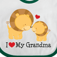 thumbnail image 4 of Inktastic I Love My Grandma Boys or Girls Baby Bib, 4 of 4