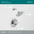 thumbnail image 3 of Peerless Ptt14265 Elmhurst Shower Only Trim Package - Chrome, 3 of 3