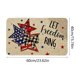 thumbnail image 3 of CaiYueKe Independence Day Floor Mat July 4th Patriotic Rug Non-Slip Kitchen Bathroom Mat Washable Indoor Outdoor Doormat for Holiday Decor Home Entryway Decorations, 3 of 7