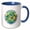 Blue/White, variant on 3drose, Rio De Janeiro, the Federative Republic of Brazil, Travel Art Gift, 11oz Magic Transforming Mug