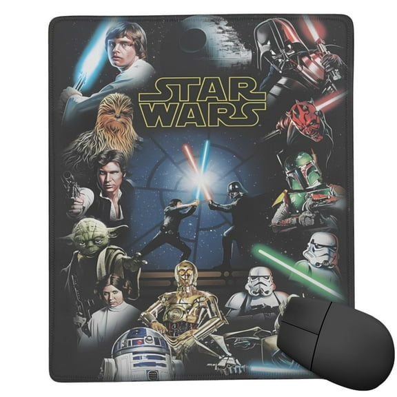 Rubber Lock Mouse Pad 7x9in Darth Vader Non-Slip Mouse Pad-Portable Desk Pad For Laptop Computer Gaming Office And Home Accessories