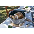 thumbnail image 2 of Staub Round Cocotte, 9 cuartos de galón, gris grafito, 2 of 4