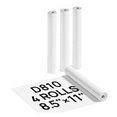 thumbnail image 2 of Thermal Printer Paper 8.5 X 11 Inch, Advanced Thermal Printing, Thermal Paper Compatible with D810 4 Pack,4 Rolls * Thermal Printer Paper,White, 2 of 8