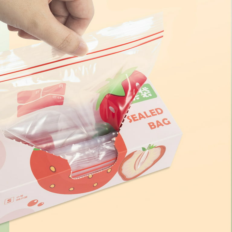 Food Grip Seal Bags Clear Food and Freezer Safe