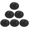 thumbnail image 1 of Unique Bargains 6 Pcs Patch Anneau D PVC Acier Inoxydable Forme Ronde Coussin Anneau D Gris pour Kayak Canot Pont, 1 of 7