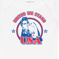 thumbnail image 4 of Inktastic Rosie Riveter United USA Girls Baby Bodysuit, 4 of 5