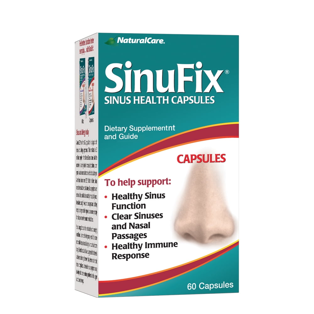 NaturalCare SinuFix Capsules To Support Healthy Sinuses & Respiratory