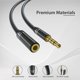 thumbnail image 2 of Cable de extensión para auriculares Jeselry de 3,5 mm y 1,2 m, macho a hembra, 2 of 7