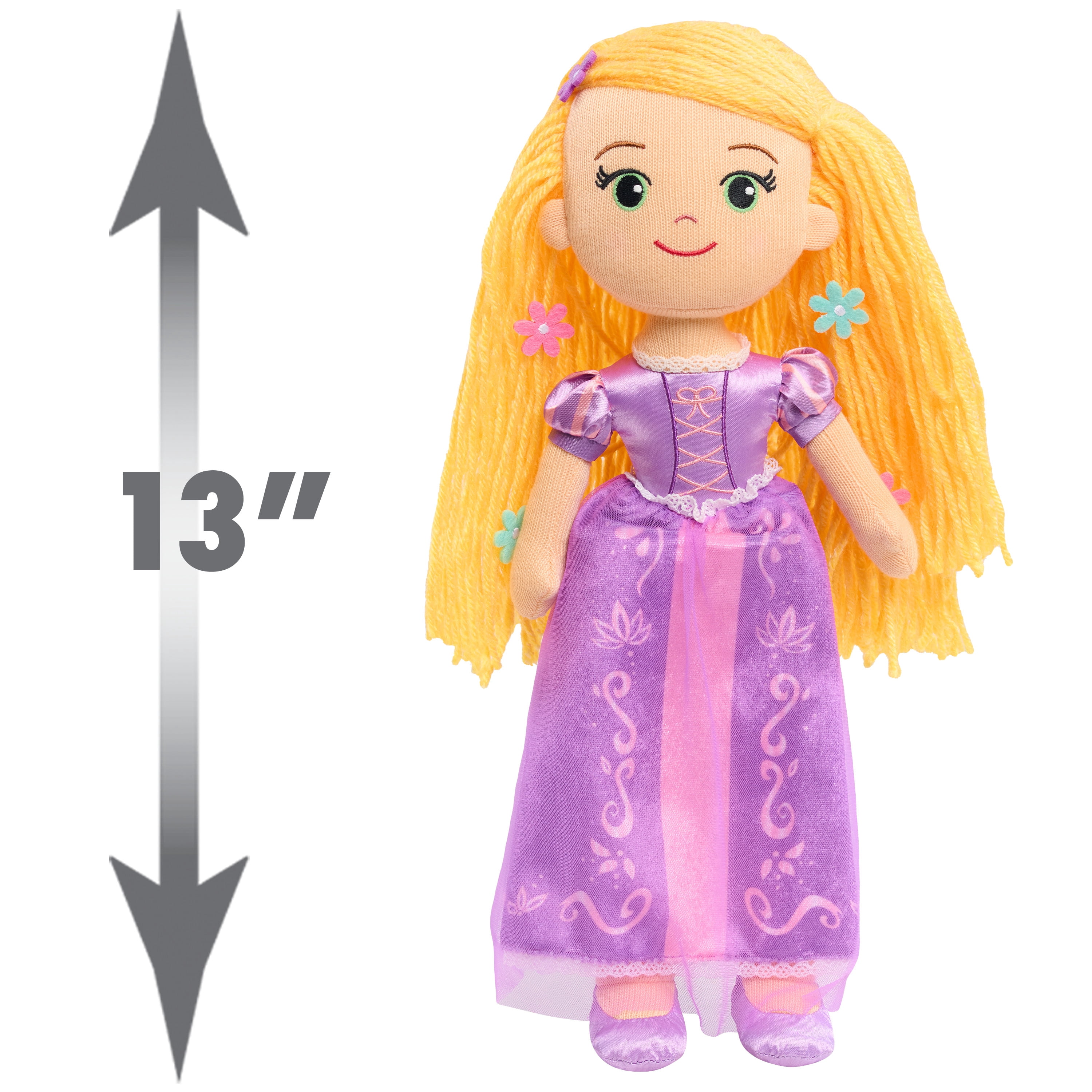 Disney Princess Deluxe Large Plush Rapunzel, for 2 Years and up