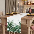 thumbnail image 2 of Table Runners 90 Inches Long Dress Scarves, Palm Leaves Tropical Farmhouse Coffee/Dining/Kitchen Table Runner for Living Room, Green Botanical Summer 13x90 Inch, 2 of 9