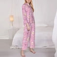 thumbnail image 3 of Sikiie Butterfly 1 Women's Long-Sleeve Shirt and Full-Length Bottom Pajama Set (s-xxl)-X-Large, 3 of 7