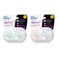 thumbnail image 1 of Philips Avent Ultra Air Nighttime Pacifier 0-6m, mixed case, 2 pack, SCF376/10, 1 of 7
