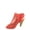 Red, variant on Shaky-S Women's Fashion Open Toe Ankle Strap Buckle Chunky Heels Strappy Sandals Shoes