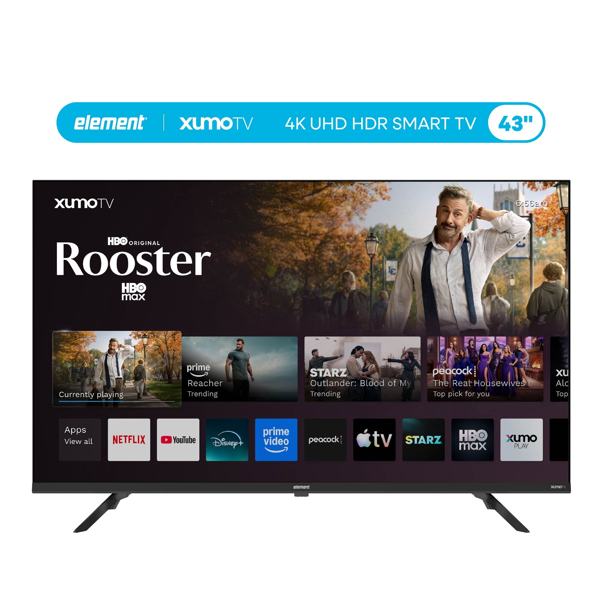 Element 43" Class 4K UHD (2160p) LED Smart Xumo TV E550AC43C
