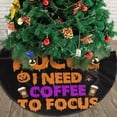 thumbnail image 3 of Falda para árbol de Navidad de Hocus Pocus, suave y divertida, decoración navideña navideña de granja de 36", 3 of 4