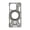 A, variant on BotaniNest Series Metal Phone Enhanced And Lens Support The Perfect Blend Of Style And Functionality! Gray