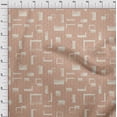 thumbnail image 4 of oneOone Silk Tabby Rose Brown Fabric Abstracts Craft Projects Decor Fabric Printed By The Yard 42 Inch Wide, 4 of 5