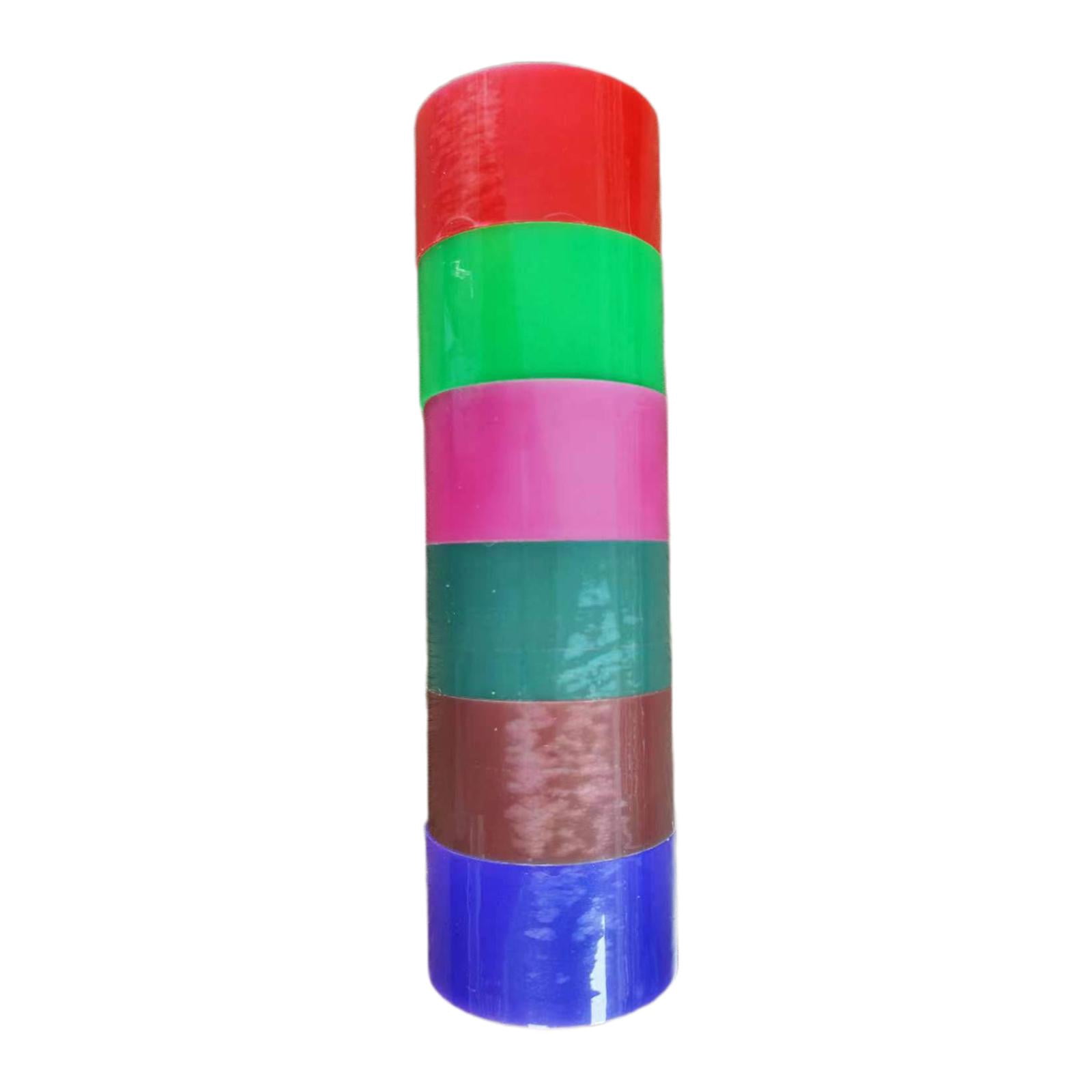 6x Sticky Ball Tape Relaxing Blow Bubbles Balloons for Children Party Adult 6cm Thermochromic