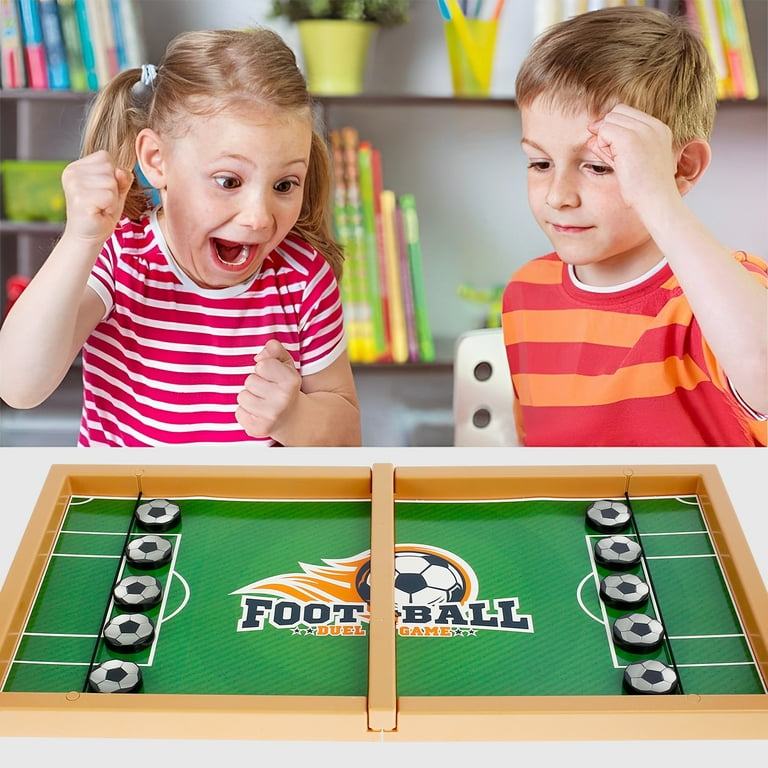 Table Football Game Table Interactive Educational Toys Play Football Toy  Two-player Game Against Board Game