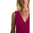 thumbnail image 4 of Derek Lam 10 Crosby womens  Misha Matte Jersey Ruched Dress, m, 4 of 5