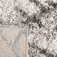 thumbnail image 6 of SAFAVIEH Horizon Milica Abstract Shag Area Rug, Grey/Ivory, 5'3" x 7'7", 6 of 7