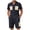 Black OKRLEM15, variant on Mens Summer Outfits Men's Summer 2 Piece Outfit Set Short Sleeve Cargo Shirt Drawstring Shorts Casual Outdoor Wear(XXXL,Black)