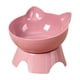 thumbnail image 2 of Comedero para mascotas con soporte para el cuello: comedero inclinado para gatos y perros de hocico chato, plato elevado antideslizante con diseño inclinado para facilitar la alimentación., 2 of 6