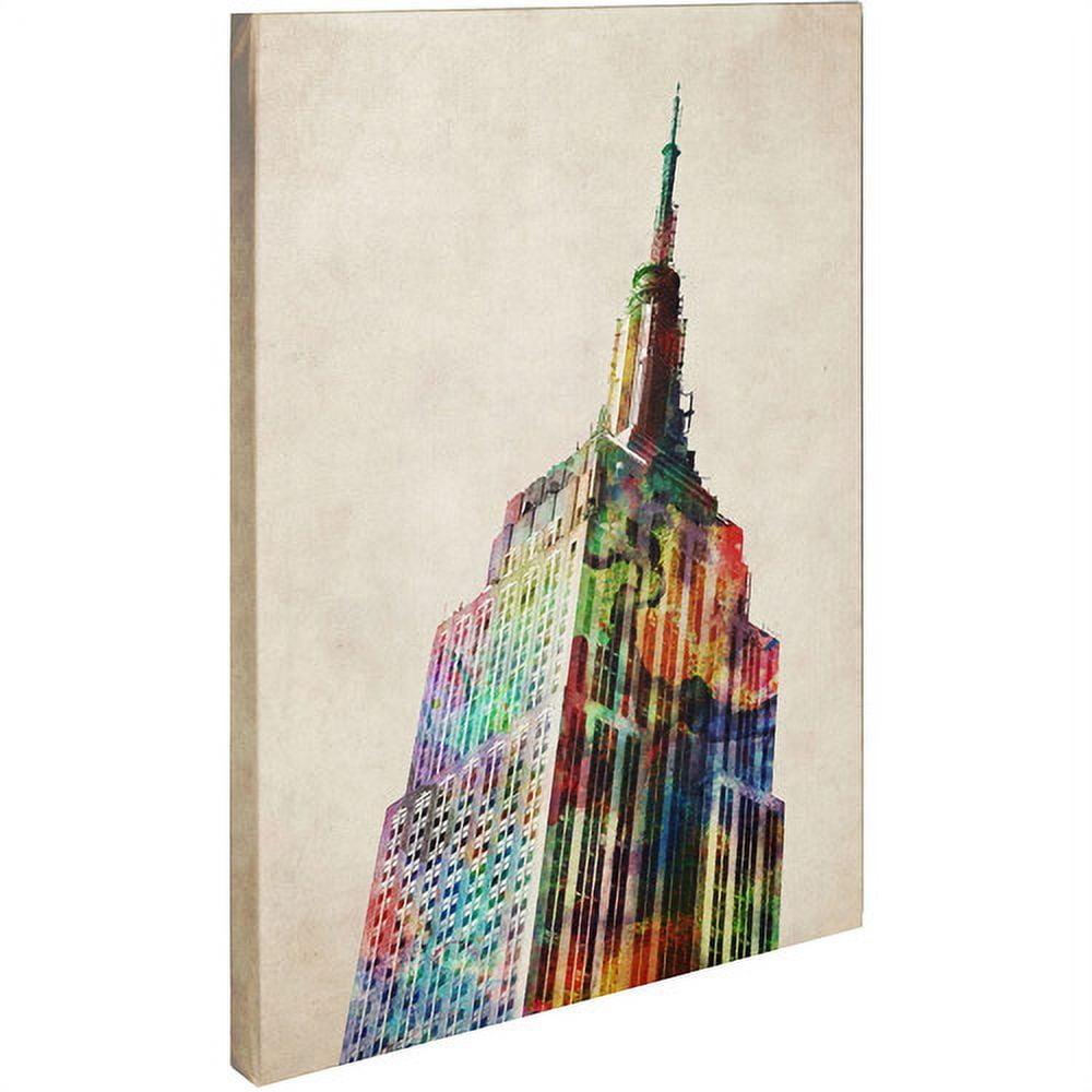 Trademark Art 'Empire State' Canvas Art by Michael Tompsett
