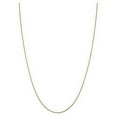 thumbnail image 4 of 14K Yellow Gold .90mm Diamond Cut Cable Chain Necklace Size 22, 4 of 5