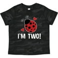 thumbnail image 3 of Inktastic 2nd Birthday 2 Year Old Ladybug Girls Toddler T-Shirt, 3 of 5