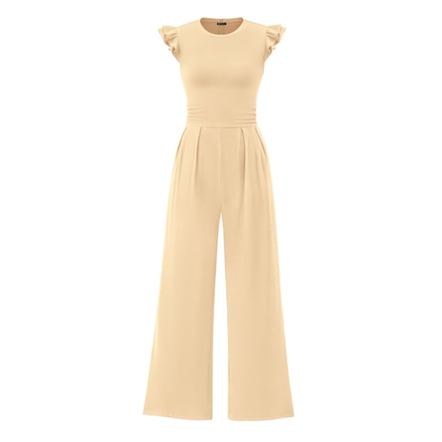 Mono PRETTYGARDEN de Verano Elegante y a la Moda para Mujer 2025