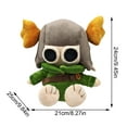 thumbnail image 3 of Gaiwos Little Nightmares Plush Toy 9 inches, Cartoon Game Character Low Stuffed Animal, Home Room Dormitory Plush Dolls, Must Have Birthday Gift for Game Fans and Kids, 3 of 6