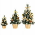 thumbnail image 3 of Clearance! Mini Artificial Christmas Tree Christmas Decoration for Table and Desk Tops Small Christmas Pine Tree Perfect Tabletop Xmas Decoration for Your Home and Office, 3 of 6