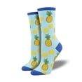 thumbnail image 2 of Ladies Partial To Pineapples Graphic Socks, 2 of 2