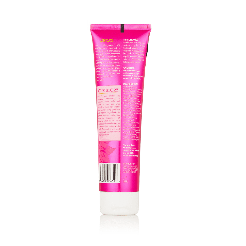 Mielle Organics Pre-Shampoo Treatment with Mongongo oil 5 oz, All Hair Types